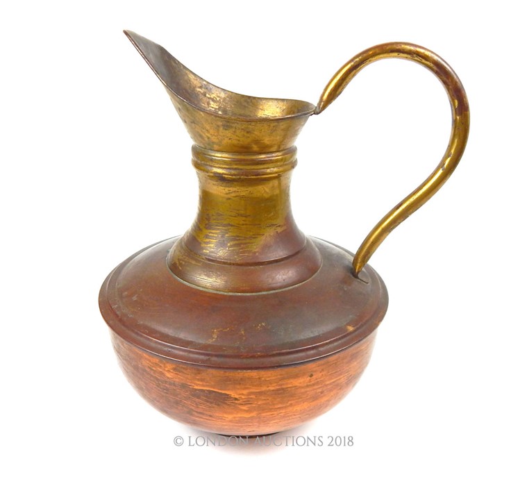 A large copper water jug - Image 3 of 4