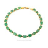 Colombian Emerald bracelet