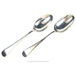 Solid Silver Mappin & Webb Table Spoons