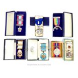 A Small Collection of Masonic Jewels.