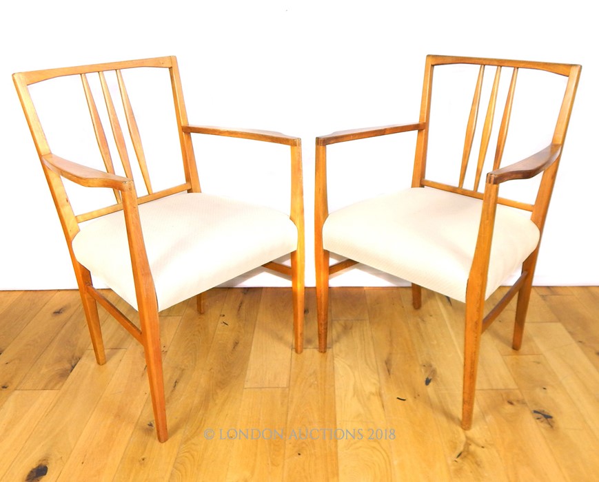 Set of Four Mid-Century Modern Gordon Russell Chairs (Model 6409) - Bild 2 aus 2