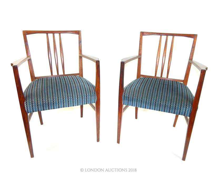 Pair of Gordon Russell Mid-Century Modern Armchairs (Model 6409) - Bild 2 aus 2