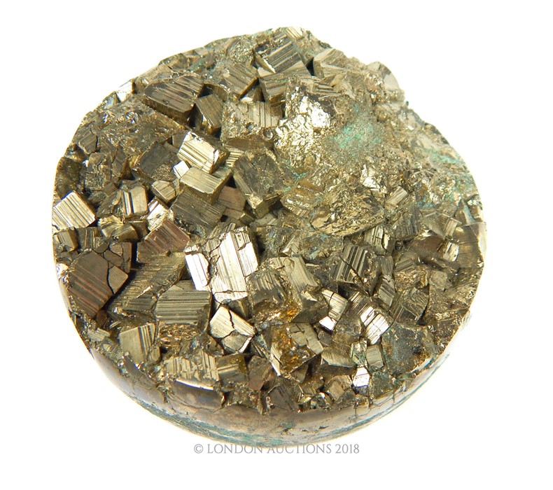 Pyrite Sphere Mineral Specimen - Bild 2 aus 10