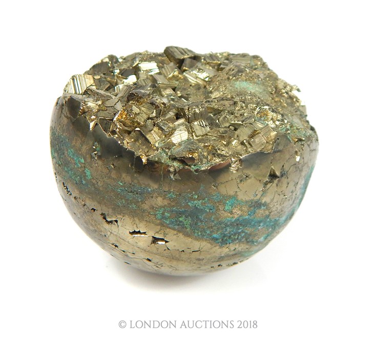 Pyrite Sphere Mineral Specimen