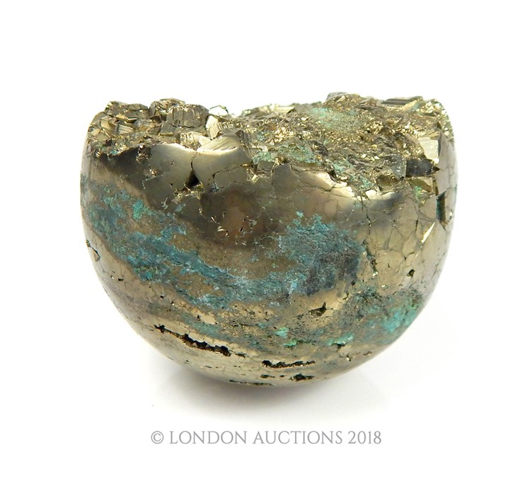 Pyrite Sphere Mineral Specimen - Bild 4 aus 10
