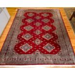 A Turkoman rug