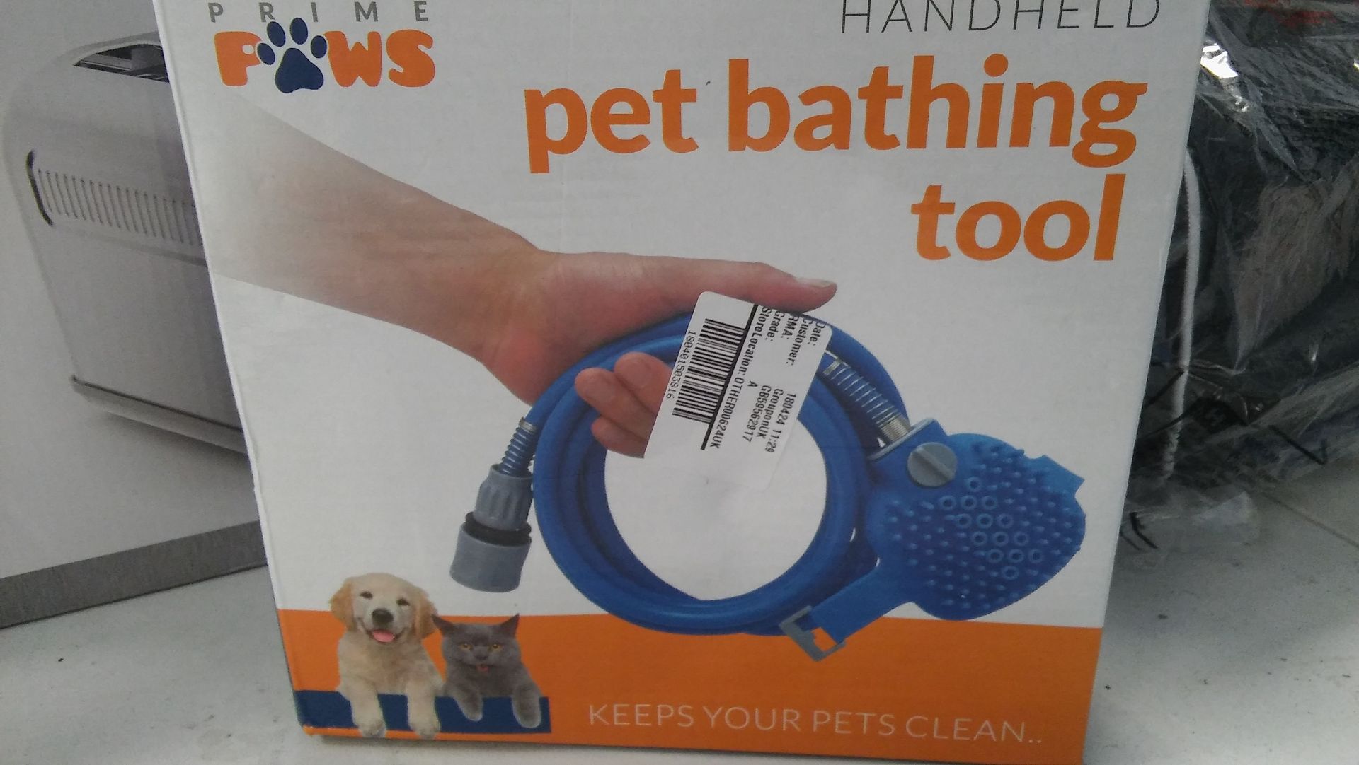 "Prime Paws" pet bathing tool.New.