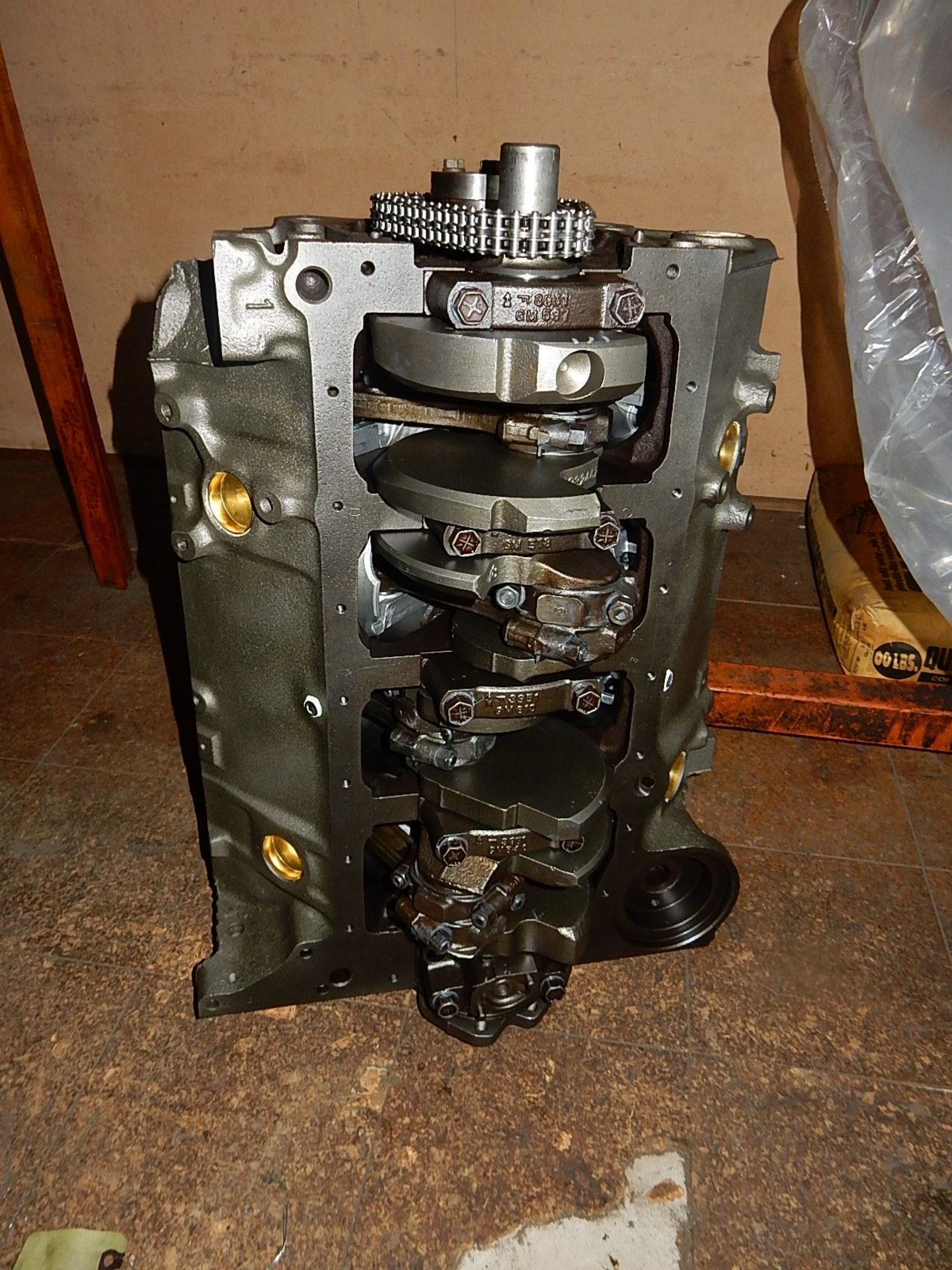 Chevrolet 350 Short Block Engine Early