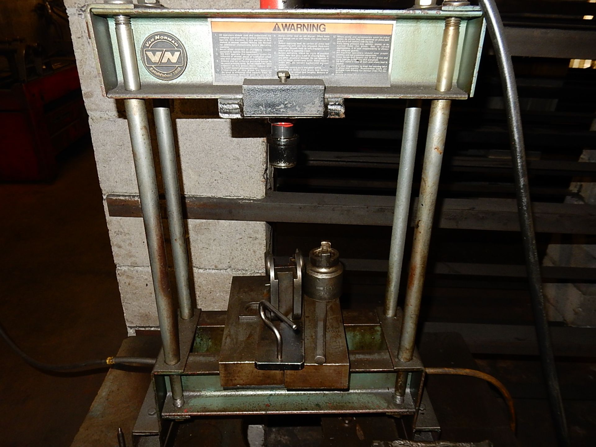 Van Norman Piston & Pin Press - Image 2 of 4