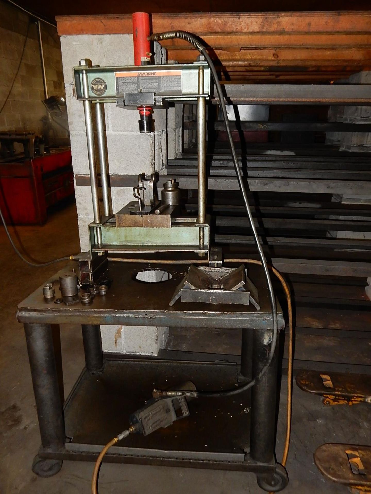 Van Norman Piston & Pin Press