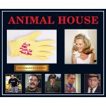 Animal House Framed Signed Glove Collage