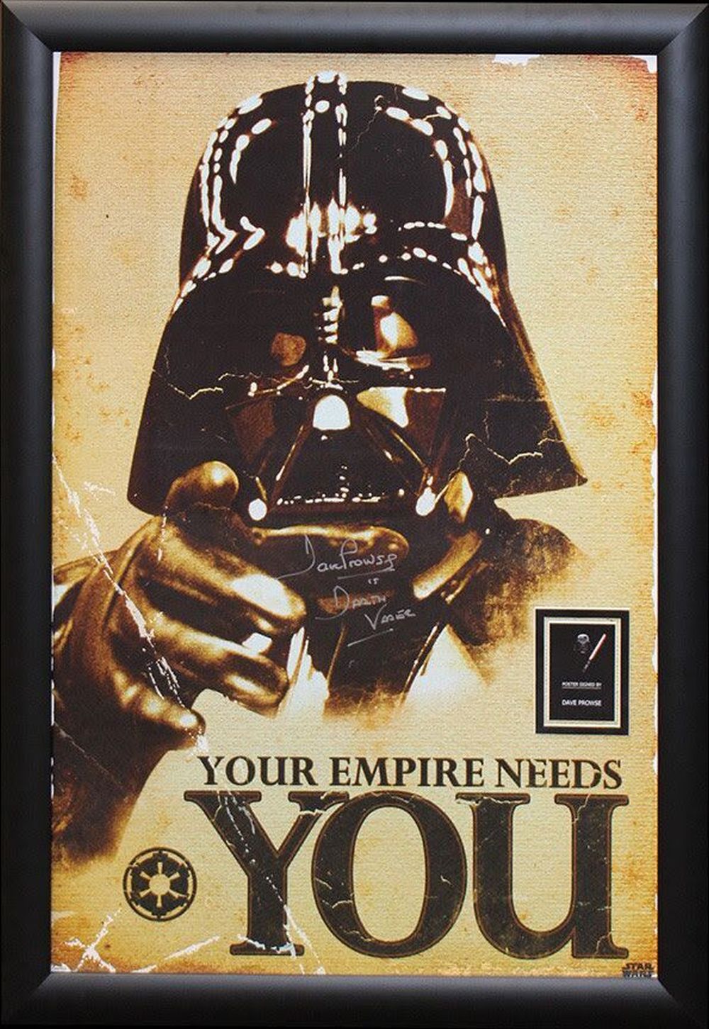 Star Wars Darth Vader Special Movie Poster