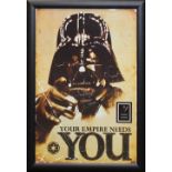 Star Wars Darth Vader Special Movie Poster