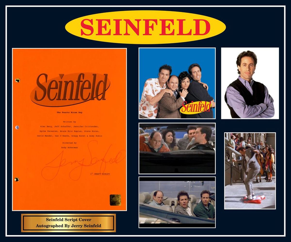 Seinfeld Signed Script