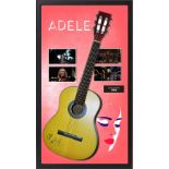 Adele Acoustic Signed and Framed Guitar