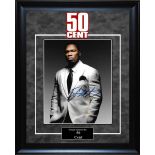 50 Cent Autographed Artsit Series Photo