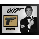 James Bond Framed James Bond Pistol