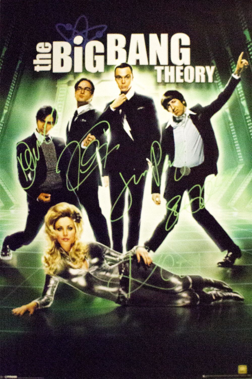 Big Bang Theory Signed Poster