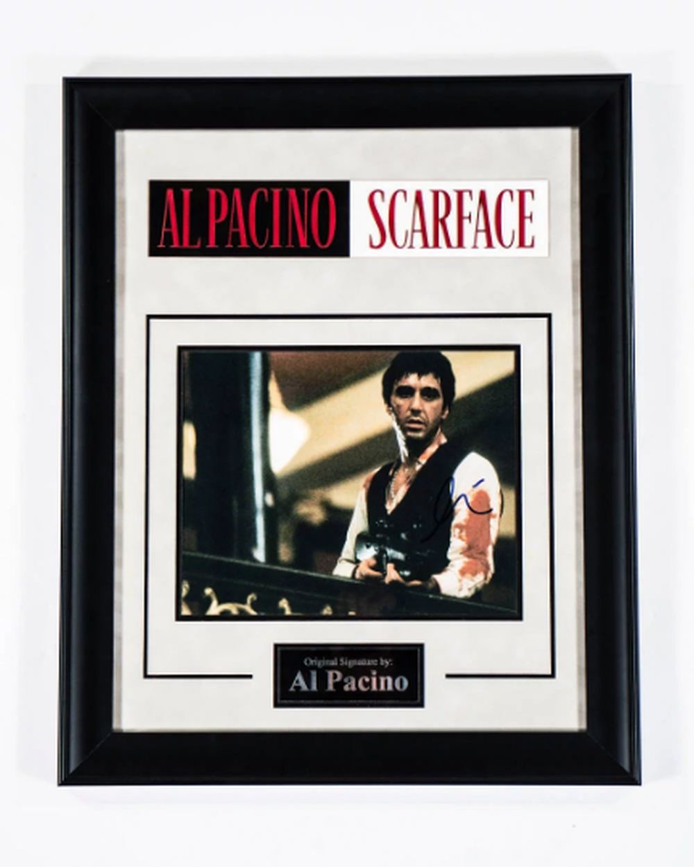 Scarface - Signed Al Pacino - Framed Artist Series