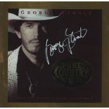 George Strait Signed Pure Country Album