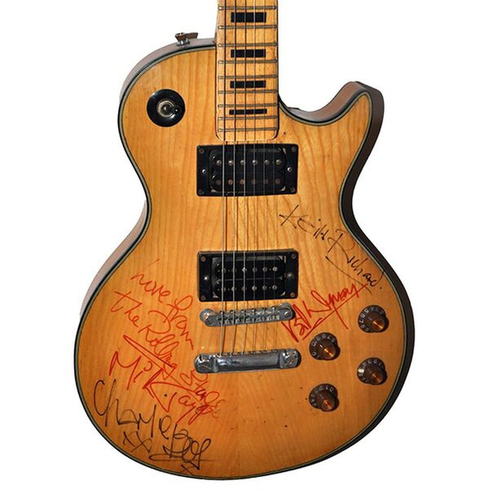 The Rolling Stones Signed Guitar