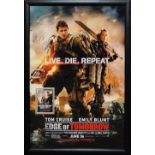 Edge of Tomorrow Signed Movie Poster