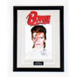 David Bowie Signed Photo