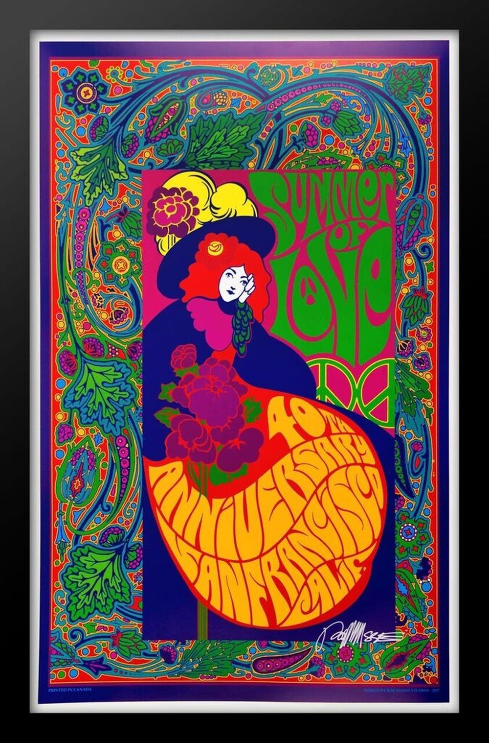 Bob Masse Summer of Love Poster