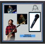 Dave Grohl Signed Microphone