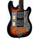 Creedence Clearwater Revival Signed Guitar