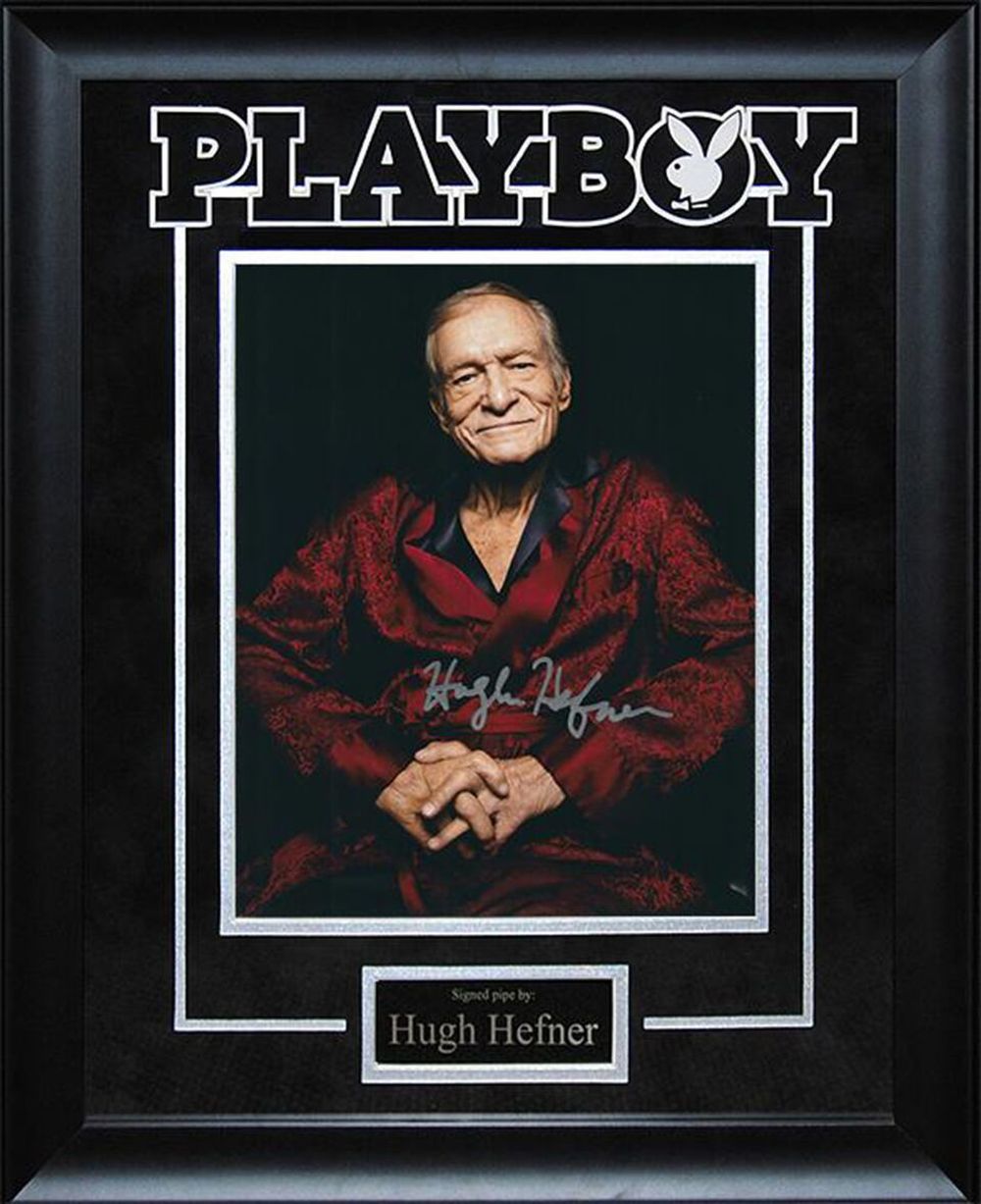 Hugh Hefner Autographed Photo