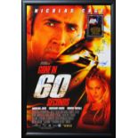 Gone in 60 Seconds - Signed Movie Poster