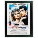 Grease - Signed Movie Poster