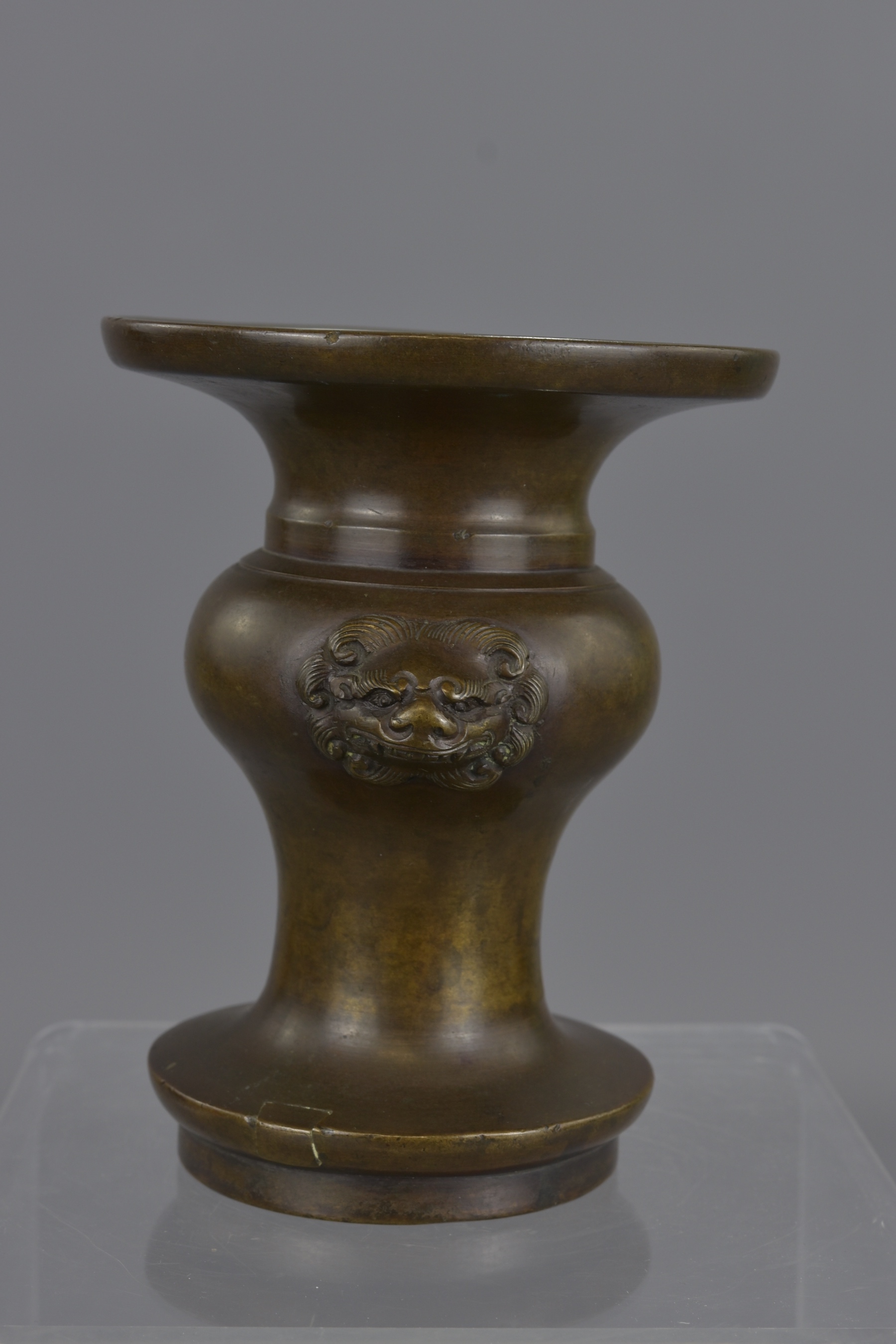 A CHINESE BRONZE VASE - Image 5 of 9