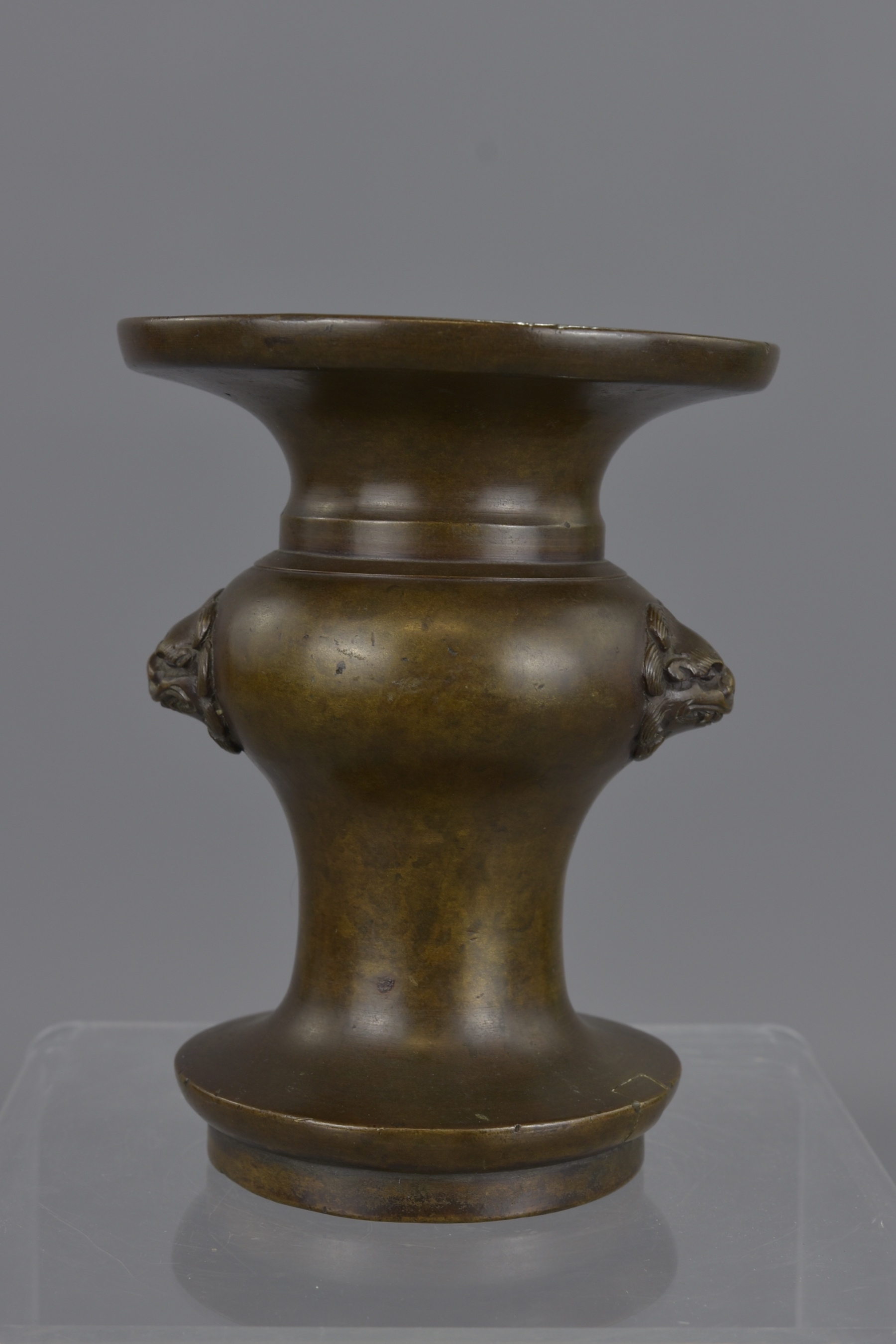 A CHINESE BRONZE VASE - Image 4 of 9