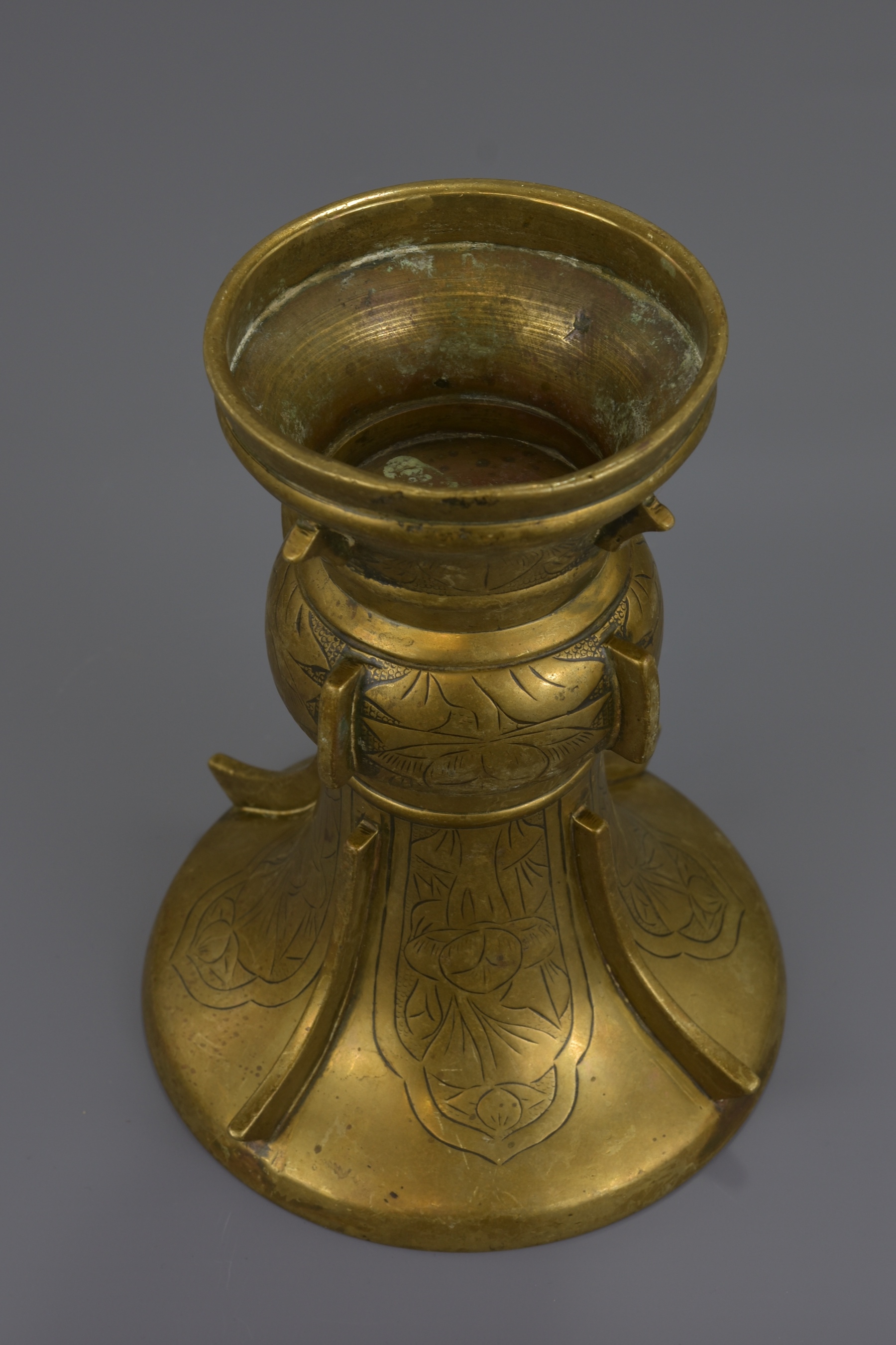 A CHINESE GU SHAPED VASE - Image 12 of 12