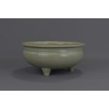 A CHINESE CELADON PORCELAIN CENSER