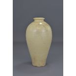 A Chinese Song Dynasty Cizhou pottery vase. 24.5cm. Provenance