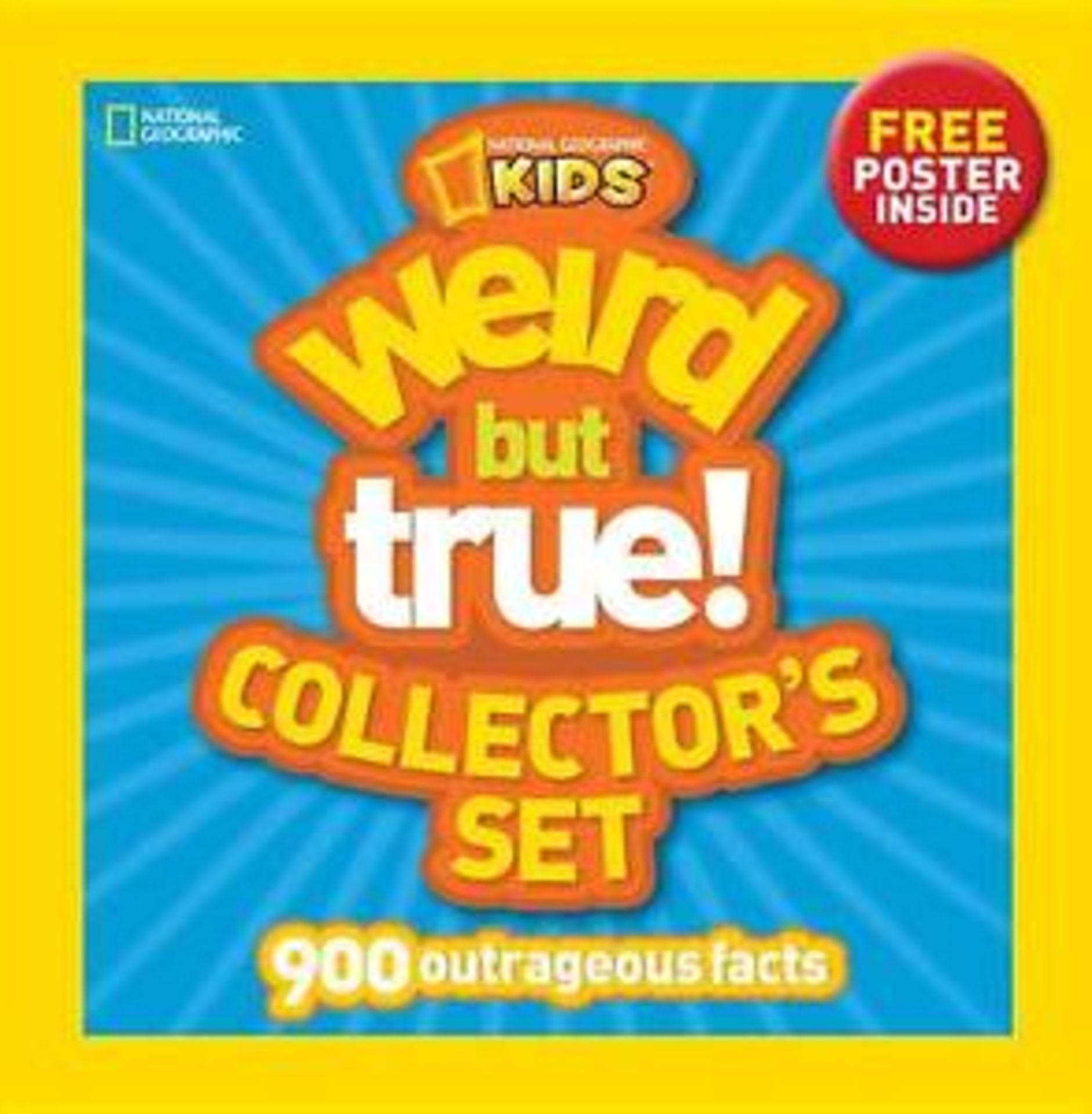 Weird But True! Collector's Set: 900 Outrageous Facts, BNIB. (New) [Ref: