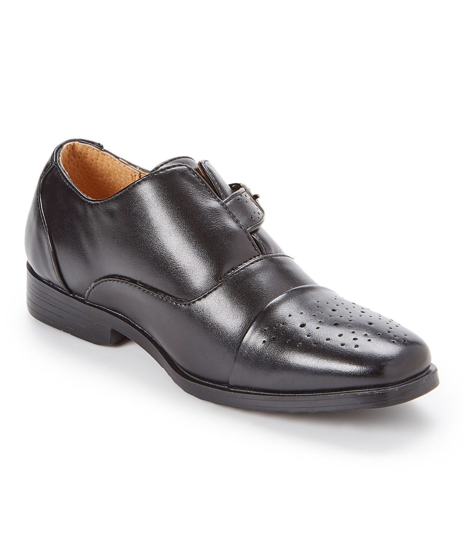Easy Strider Black Single Monk Strap Loafer (Uk Size 4:Us Size 6) (New with box) [Ref: 44230829- L- - Image 2 of 2