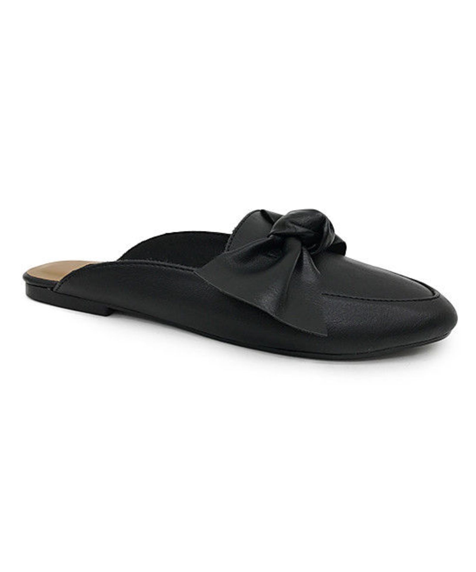 Bamboo Black Bow Jackpot Mule (Uk Size 4:Us Size 6) (New with box) [Ref: 46273563-B-002]