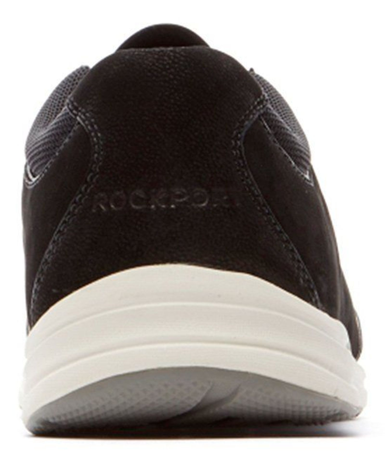 Rockport Black Wingtip Mudguard Nubuck Leather Sneaker (Uk Size 6.5:Us Size 9) (New with box) [ - Image 3 of 5