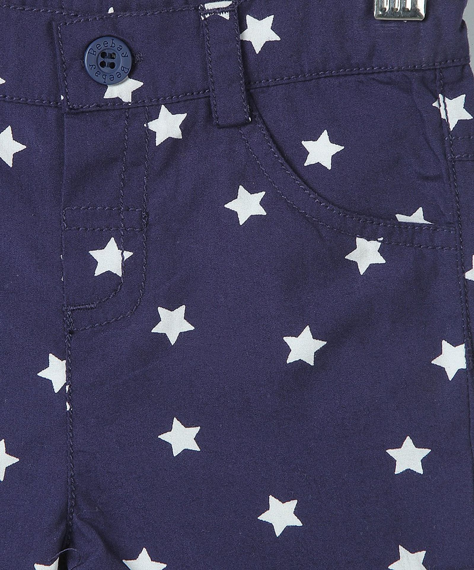 Navy Star Shorts - Infant, Toddler & Girls - Image 3 of 3