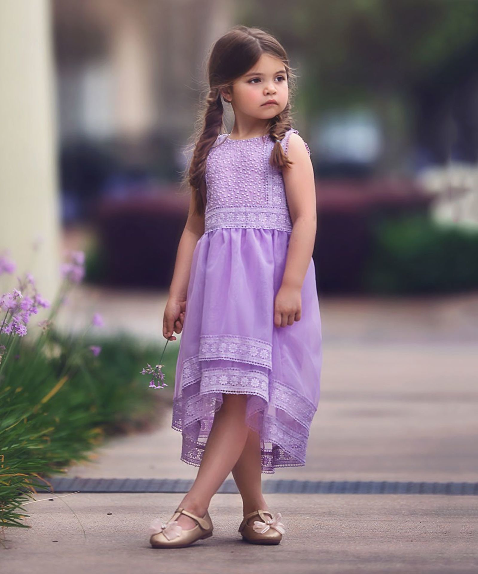Lavender Delphine Dress - Infant, Toddler & Girls