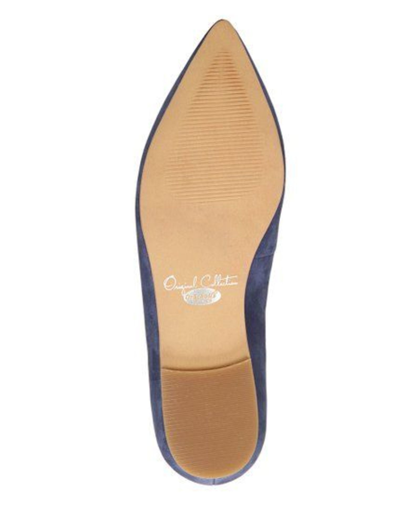 Dr. Scholl'S Dress Blue Kimber Leather Flat (Uk Size:7.5/Us Size:9.5) (New With Box) [Ref: - Image 5 of 5