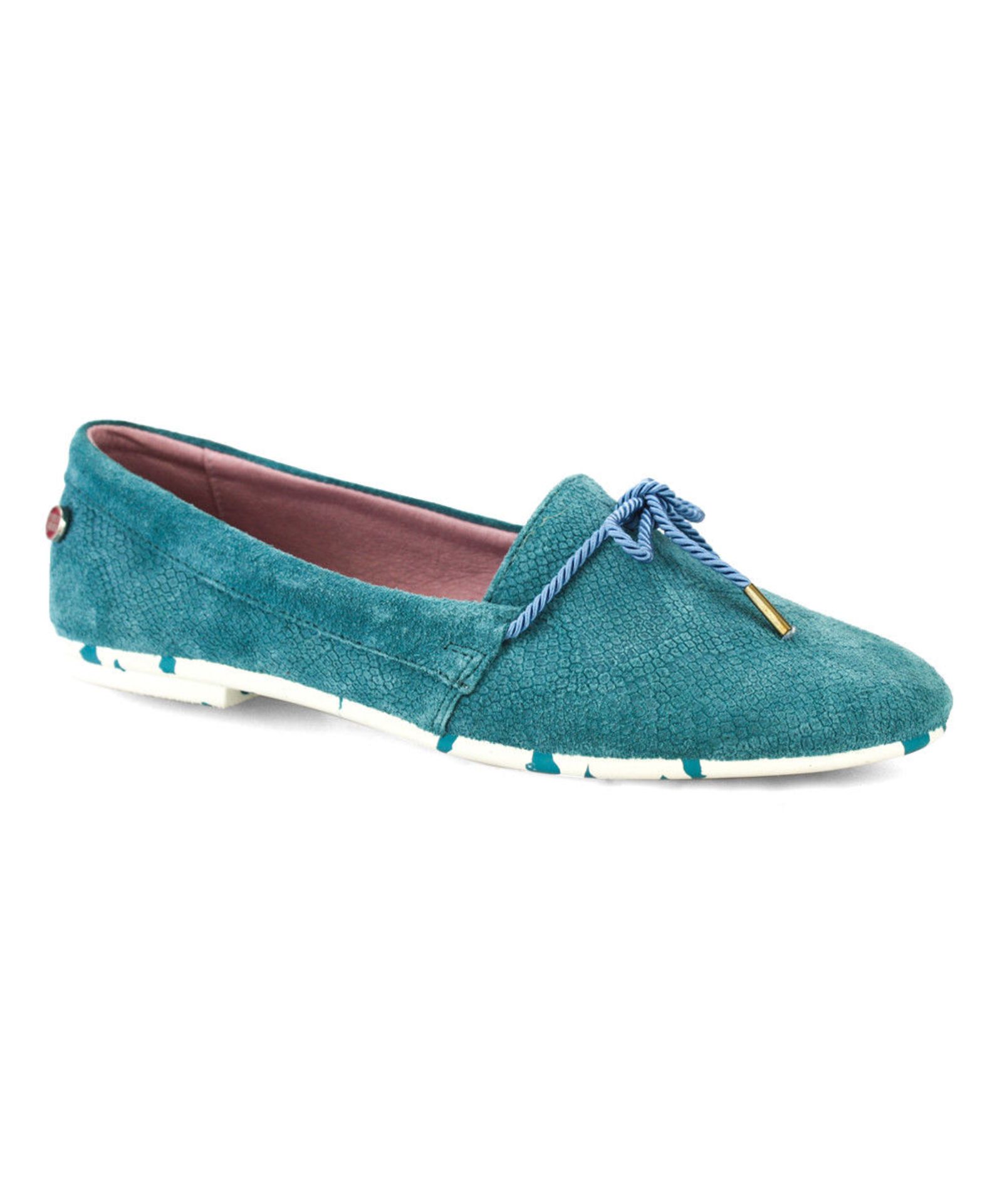 Yum Gum Turquoise Amy Loafers (Uk Size: 7/Us Size: 9) (New With Tags) [Ref: 48364933-H-002]