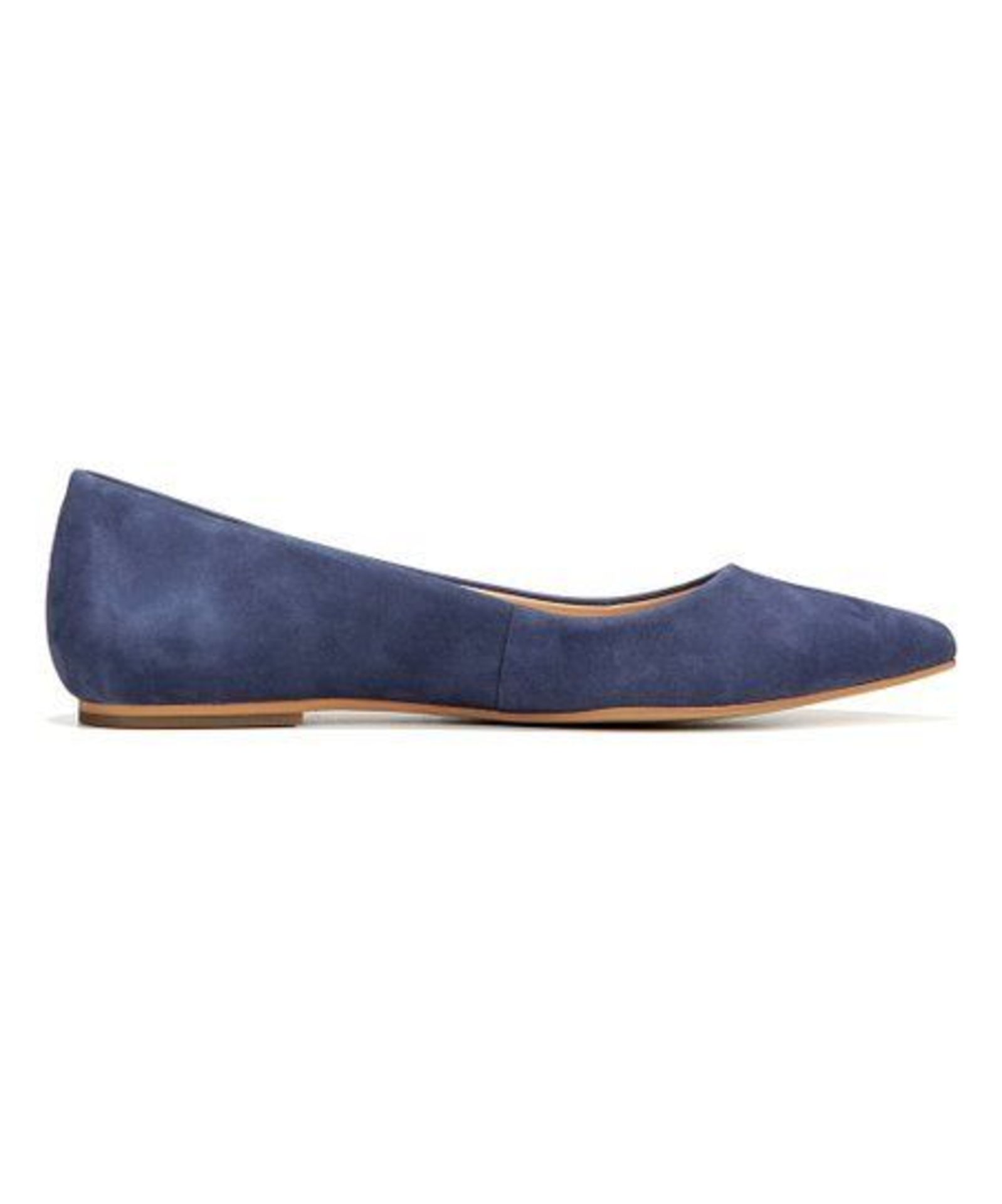 Dr. Scholl'S Dress Blue Kimber Leather Flat (Uk Size:7.5/Us Size:9.5) (New With Box) [Ref: - Image 3 of 5