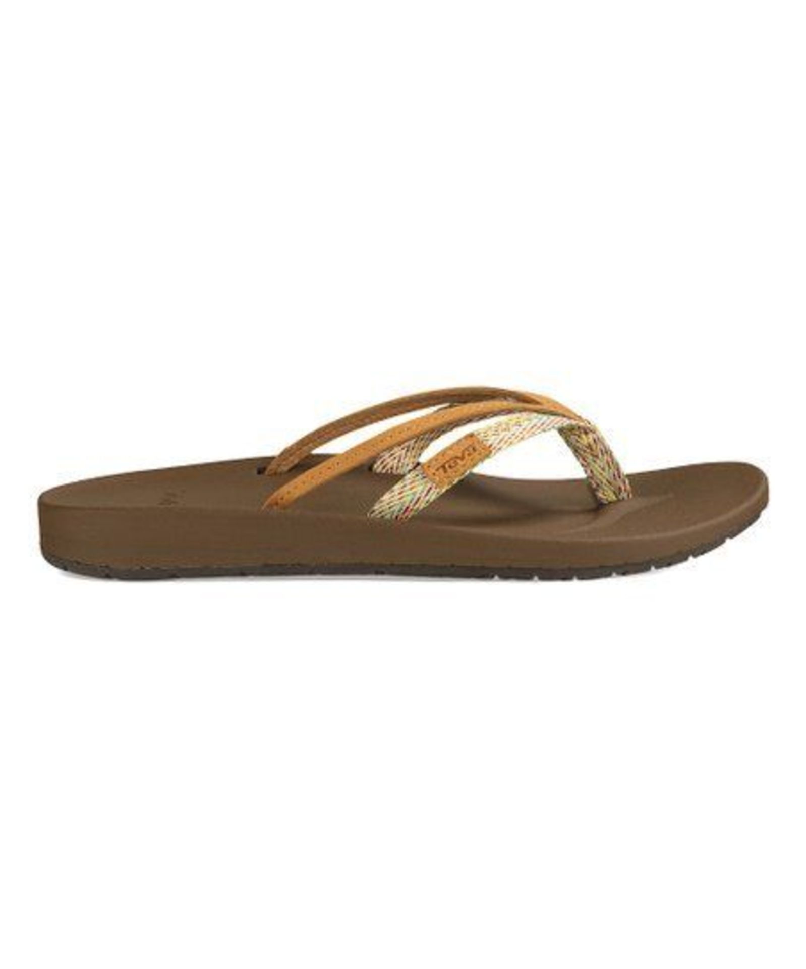 Teva Tan Azure 2-Strap Flip-Flop Uk Size:4 (New With Box) [Ref: 54275435-B-002-Tf] - Image 2 of 5