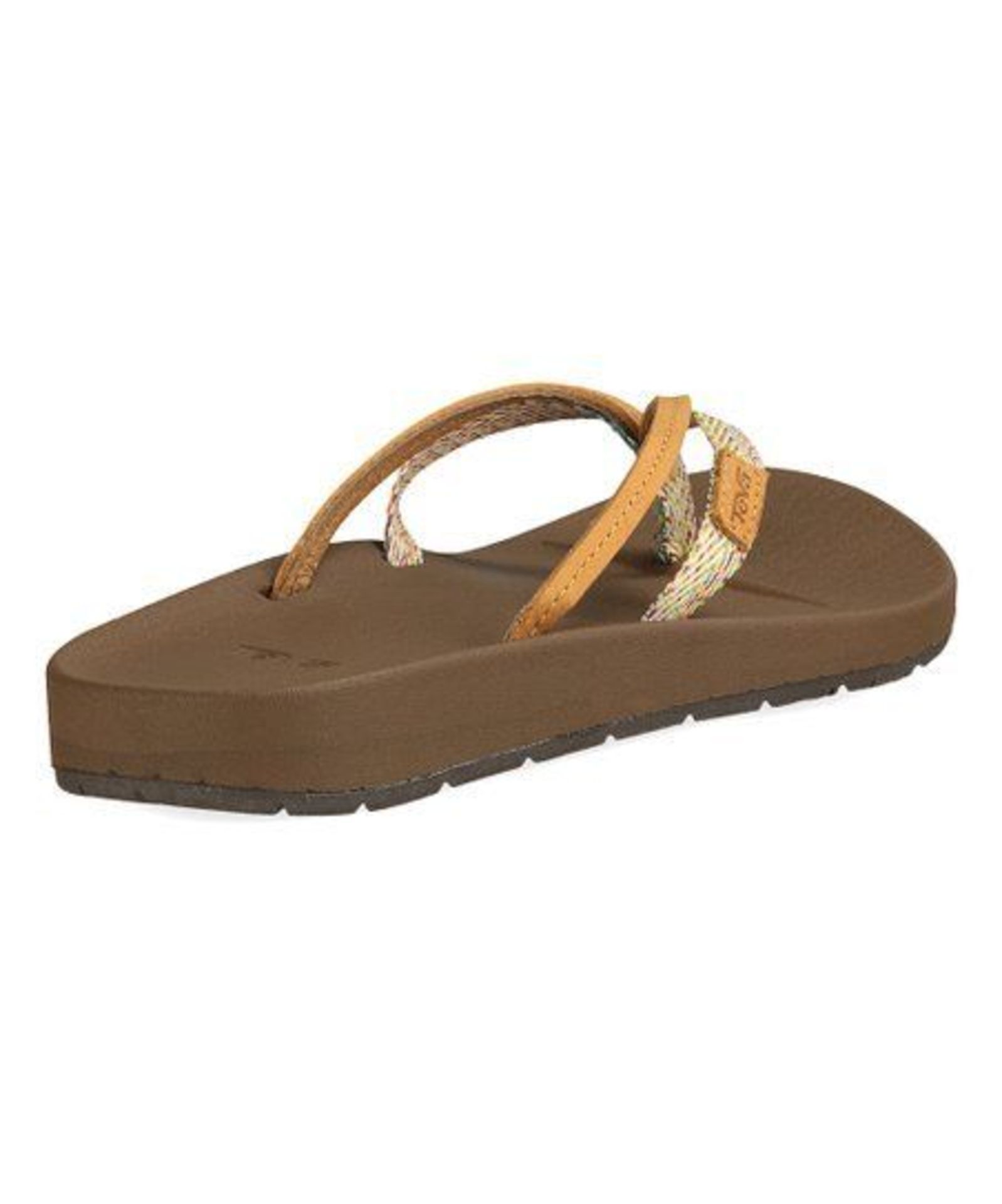 Teva Tan Azure 2-Strap Flip-Flop Uk Size:4 (New With Box) [Ref: 54275435-B-002-Tf] - Image 4 of 5