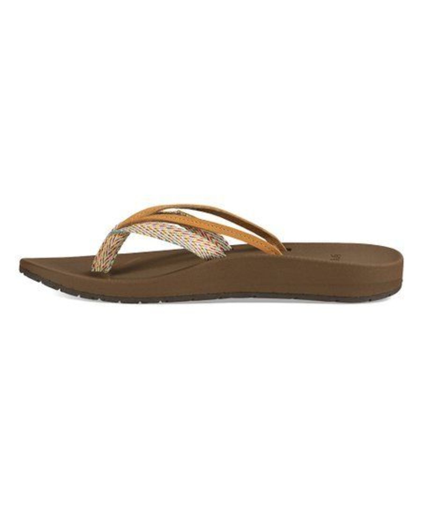 Teva Tan Azure 2-Strap Flip-Flop Uk Size:4 (New With Box) [Ref: 54275435-B-002-Tf] - Image 3 of 5